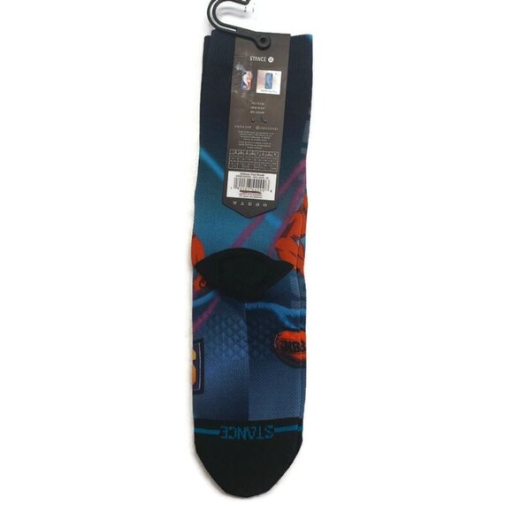 Stance Mens Medium Shoe Size 6-8.5 Fast Break Giannis Antetokounmpo Crew Socks - Picture 5 of 6